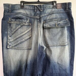 Vintage Y2K Noiz‎ Men's 44x32 Streetwear  Denim Jeans Baggy Distressed